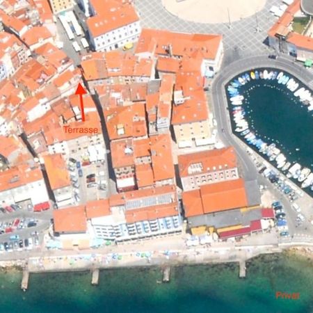 Apartament Tartini - Private Roof Terrace - Self Check-In Piran Zewnętrze zdjęcie